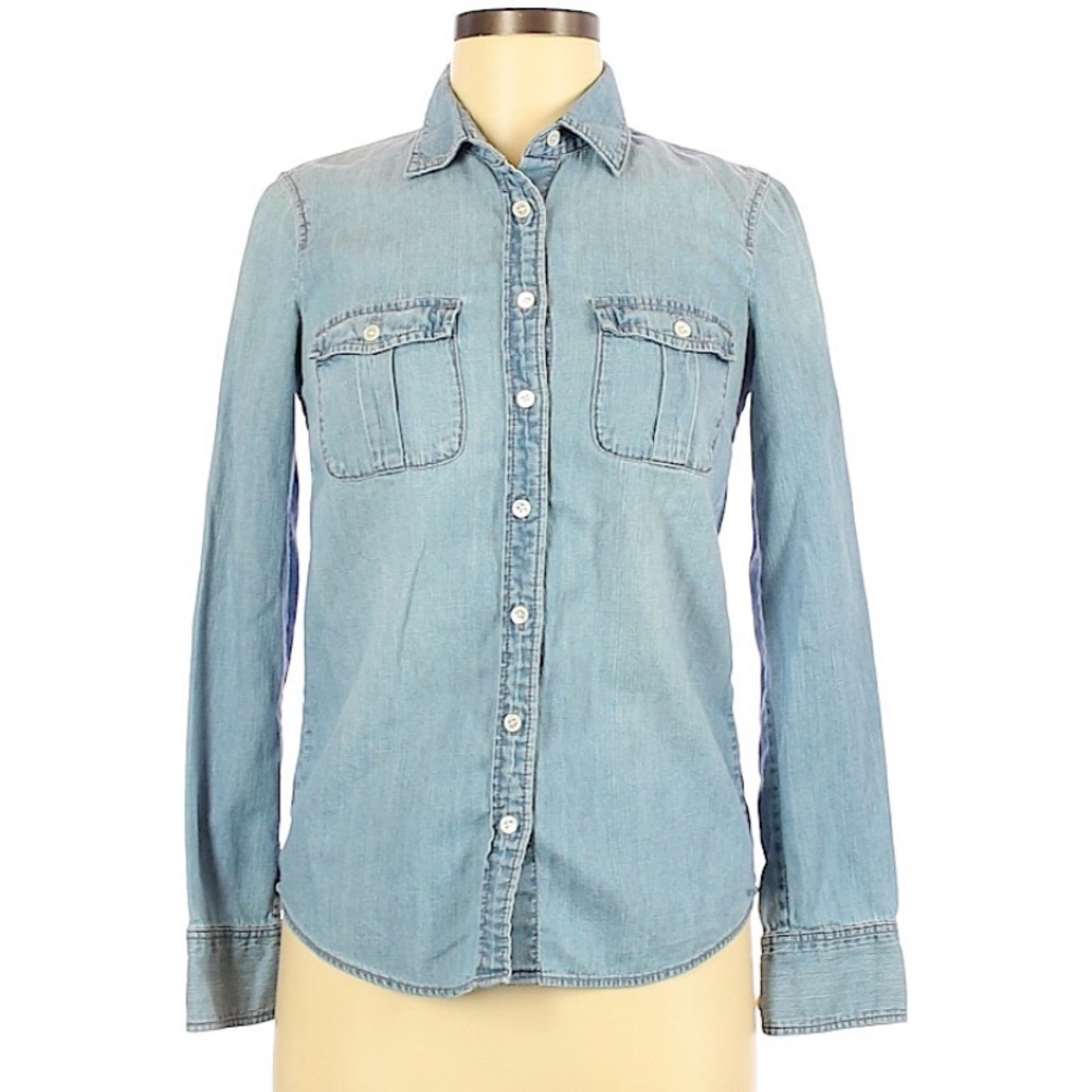 J Crew Long Sleeve Button Down